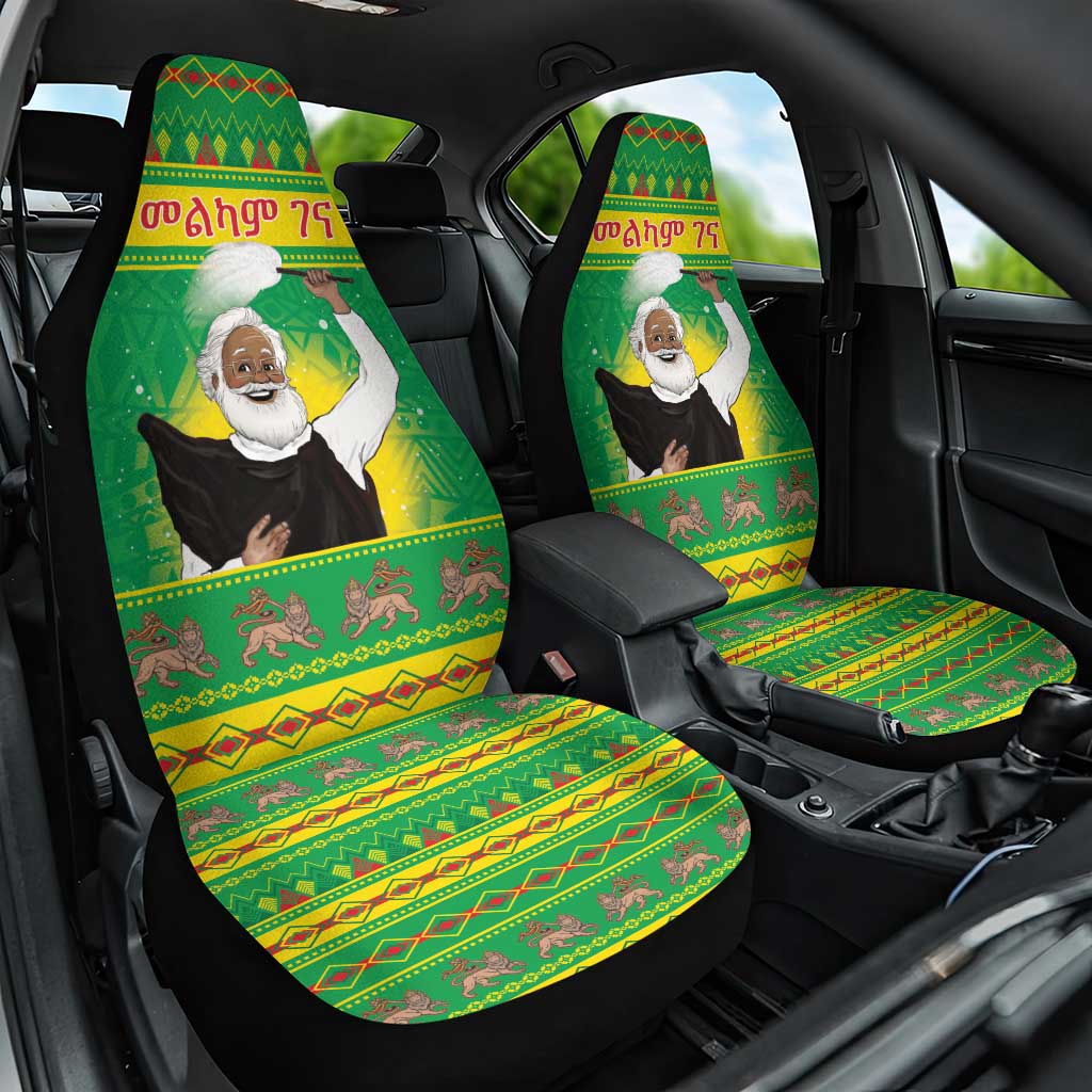 Ethiopia Christmas Car Seat Cover Melkam Gena Yegena Abat