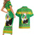 Ethiopia Christmas Couples Matching Short Sleeve Bodycon Dress and Hawaiian Shirt Melkam Gena Yegena Abat LT05 - Wonder Print Shop