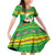 Ethiopia Christmas Family Matching Off Shoulder Short Dress and Hawaiian Shirt Melkam Gena Yegena Abat