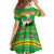 Ethiopia Christmas Family Matching Off Shoulder Short Dress and Hawaiian Shirt Melkam Gena Yegena Abat