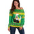 Ethiopia Christmas Off Shoulder Sweater Melkam Gena Yegena Abat