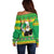 Ethiopia Christmas Off Shoulder Sweater Melkam Gena Yegena Abat