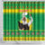 Ethiopia Christmas Shower Curtain Melkam Gena Yegena Abat