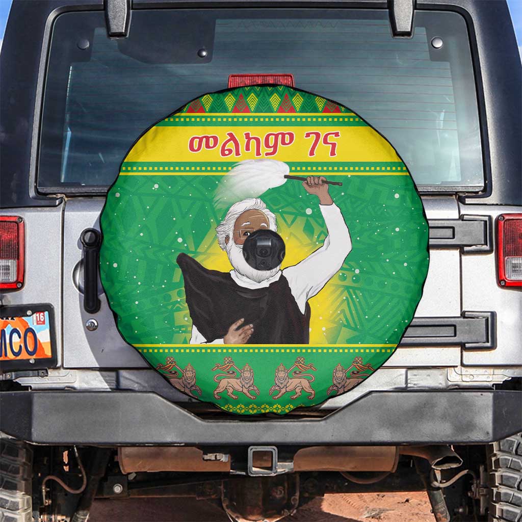 Ethiopia Christmas Spare Tire Cover Melkam Gena Yegena Abat