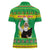 Ethiopia Christmas Women Polo Shirt Melkam Gena Yegena Abat