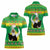 Ethiopia Christmas Women Polo Shirt Melkam Gena Yegena Abat