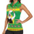 Ethiopia Christmas Women Sleeveless Polo Shirt Melkam Gena Yegena Abat