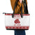 Romantic Christmas Leather Tote Bag My Only Wish For Xmas Is You LT05 - Wonder Print Shop