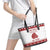 Romantic Christmas Leather Tote Bag My Only Wish For Xmas Is You LT05 - Wonder Print Shop