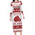 Romantic Christmas Long Sleeve Bodycon Dress My Only Wish For Xmas Is You LT05 - Wonder Print Shop