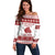 Romantic Christmas Off Shoulder Sweater My Only Wish For Xmas Is You LT05 - Wonder Print Shop