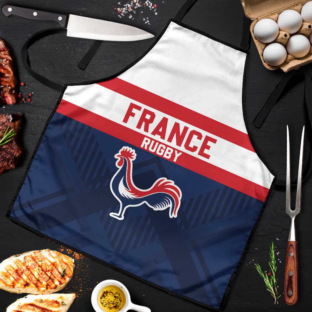 France Rugby Apron Go Les Bleus Simple Style - Wonder Print Shop