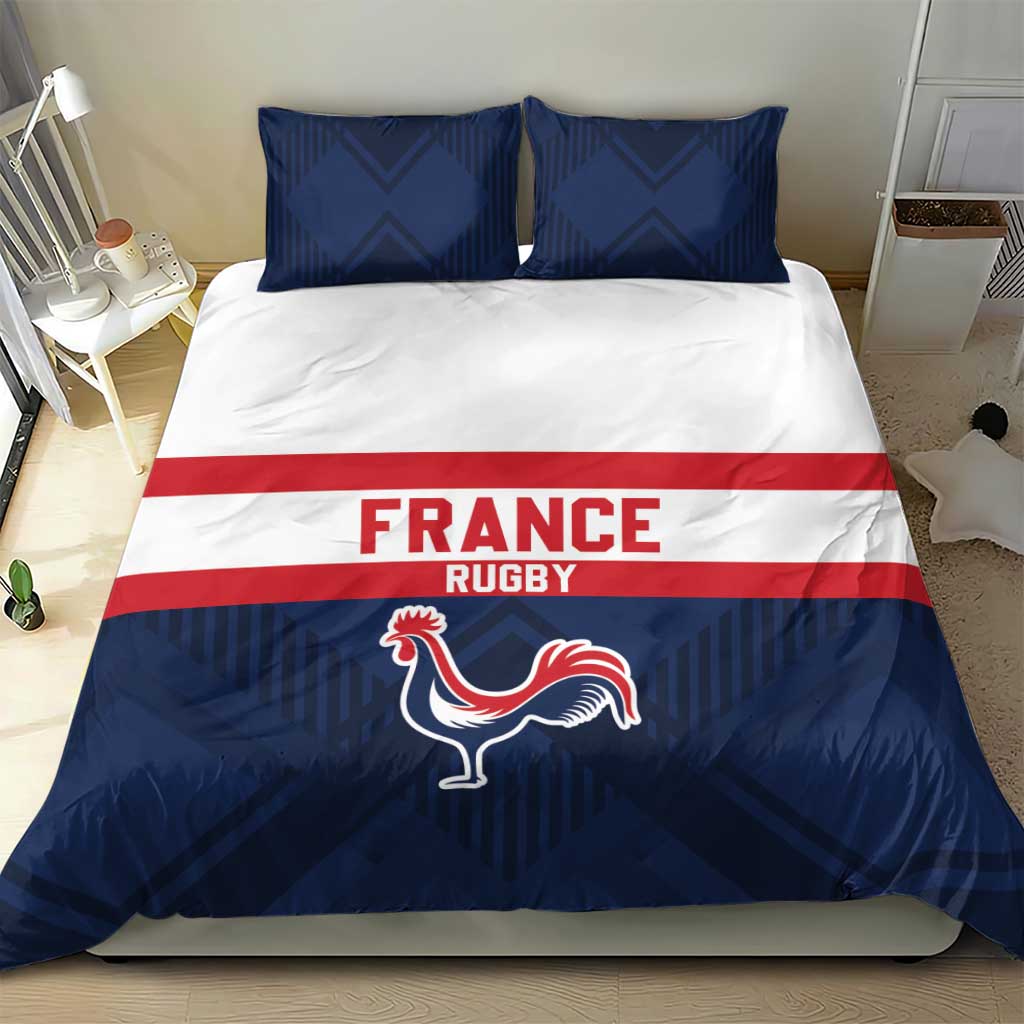 France Rugby Bedding Set Go Les Bleus Simple Style - Wonder Print Shop