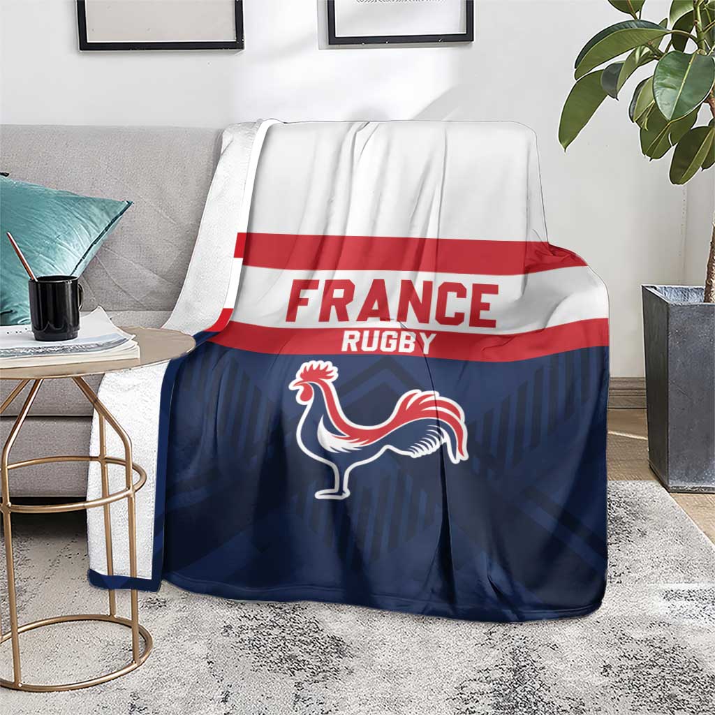 France Rugby Blanket Go Les Bleus Simple Style - Wonder Print Shop