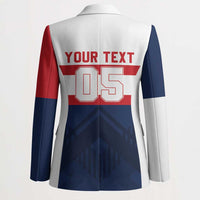 France Rugby Custom Blazer Go Les Bleus Simple Style - Wonder Print Shop