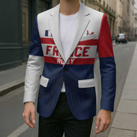 France Rugby Custom Blazer Go Les Bleus Simple Style - Wonder Print Shop