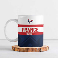 France Rugby Custom Ceramic Mug Go Les Bleus Simple Style - Wonder Print Shop
