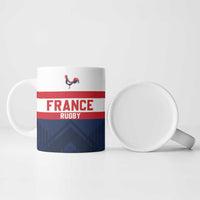 France Rugby Custom Ceramic Mug Go Les Bleus Simple Style - Wonder Print Shop