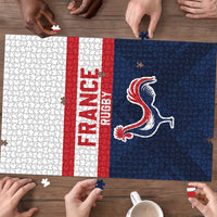 France Rugby Puzzle Go Les Bleus Simple Style - Wonder Print Shop