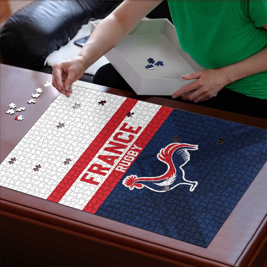France Rugby Puzzle Go Les Bleus Simple Style - Wonder Print Shop