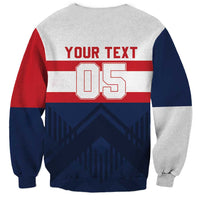 France Rugby Custom Sweatshirt Go Les Bleus Simple Style - Wonder Print Shop