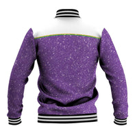 Mardi Gras Crawfish Baseball Jacket Western Yoke Glitter Style