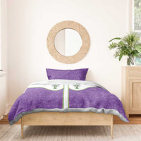 Mardi Gras Crawfish Bedding Set Western Yoke Glitter Style