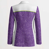 Mardi Gras Crawfish Blazer Western Yoke Glitter Style