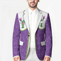 Mardi Gras Crawfish Blazer Western Yoke Glitter Style