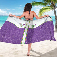 Mardi Gras Crawfish Sarong Western Yoke Glitter Style