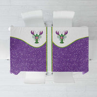 Mardi Gras Crawfish Tablecloth Western Yoke Glitter Style