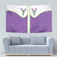 Mardi Gras Crawfish Tapestry Western Yoke Glitter Style