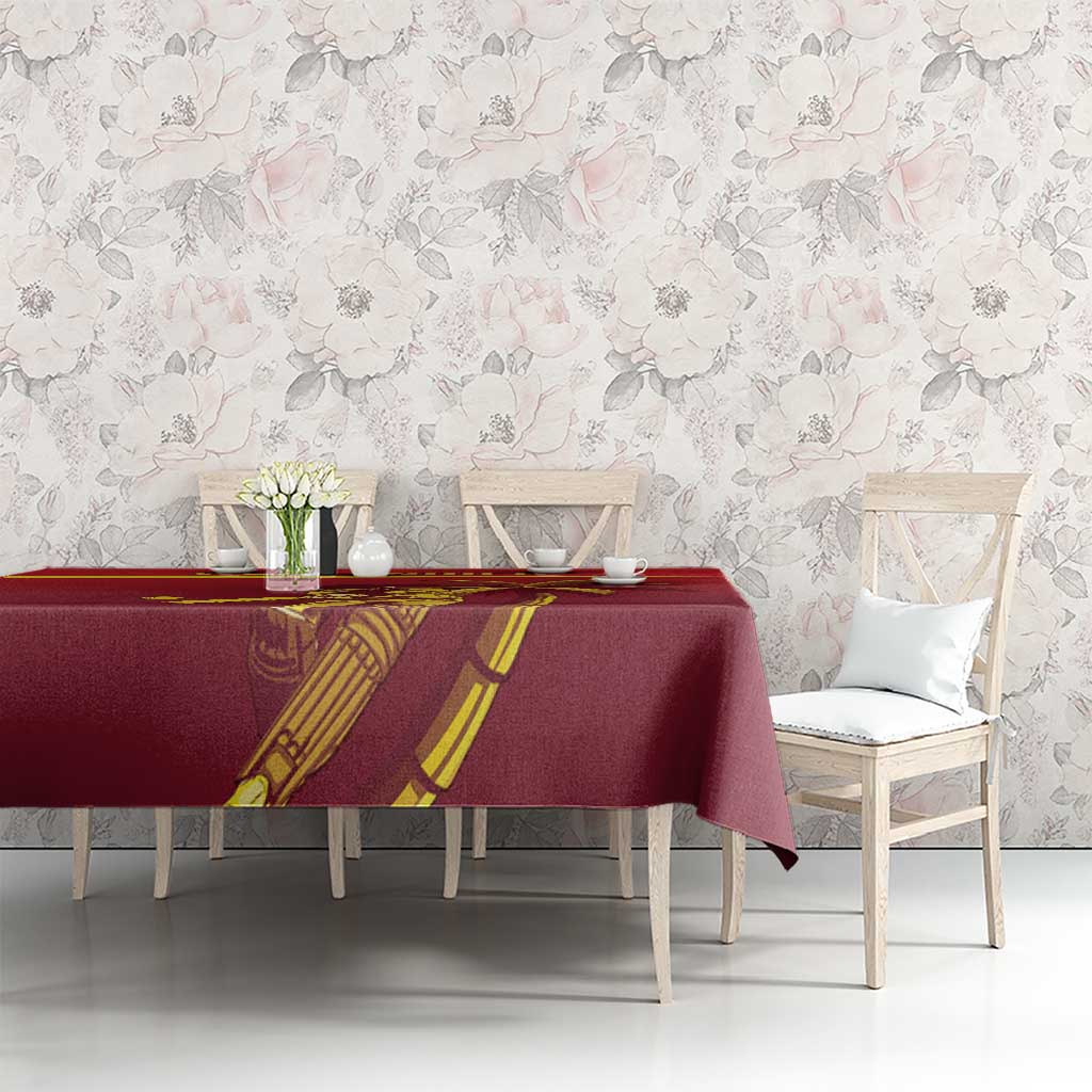 West Indies Cricket Tablecloth Vintage Style
