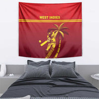 West Indies Cricket Tapestry Vintage Style