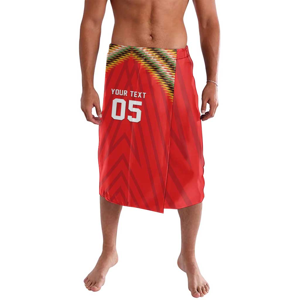 Custom Guyana Cricket Lavalava Go Amazon Warriors