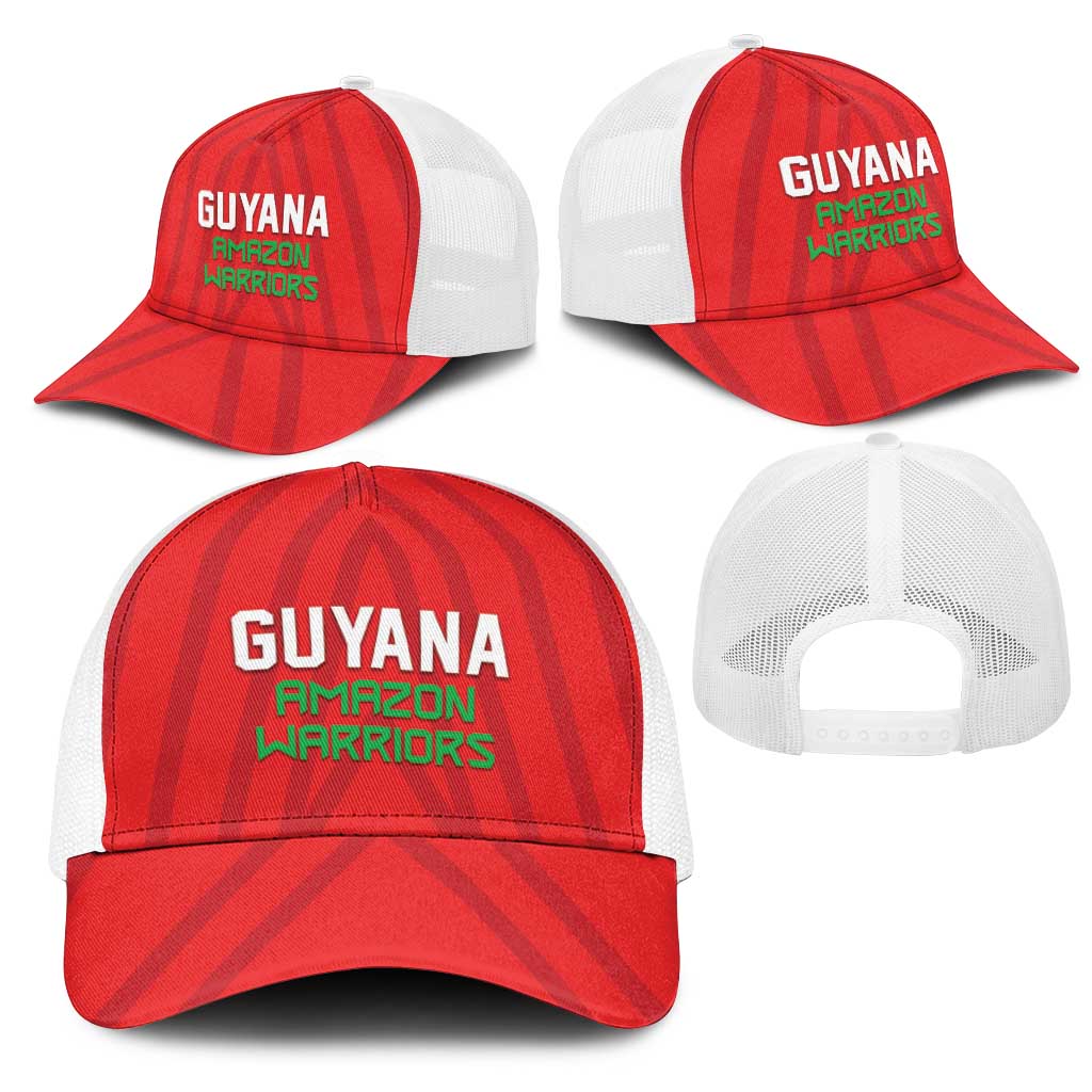 Guyana Cricket Mesh Trucker Cap Go Amazon Warriors - Wonder Print Shop