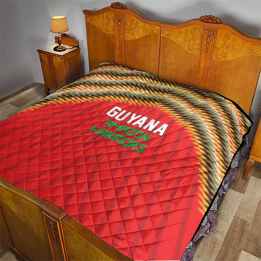 Guyana Cricket Quilt Go Amazon Warriors