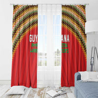 Guyana Cricket Window Curtain Go Amazon Warriors