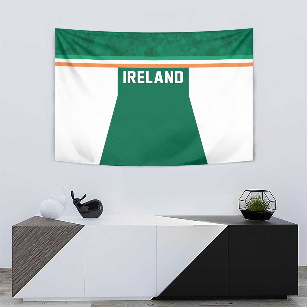 Ireland Rugby Tapestry Old Retro Style