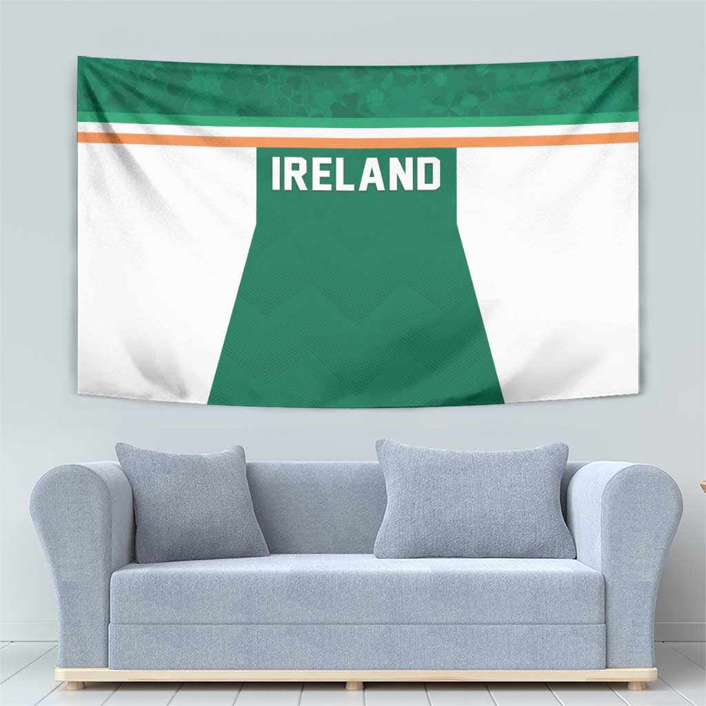 Ireland Rugby Tapestry Old Retro Style