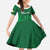 Custom Ireland Rugby Family Matching Off Shoulder Maxi Dress and Hawaiian Shirt Irish Celtic Shamrock