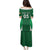 Custom Ireland Rugby Family Matching Puletasi and Hawaiian Shirt Irish Celtic Shamrock