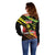 Reggae Legend Off Shoulder Sweater Love The Life You Live Live The Life You Love