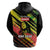 Reggae Legend Zip Hoodie Love The Life You Live Live The Life You Love LT05 - Wonder Print Shop