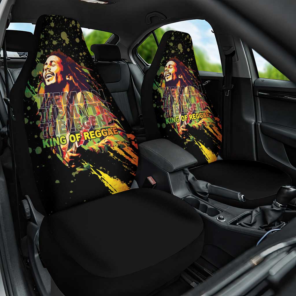 Legend Bob Car Seat Cover One Love Heart Destiny