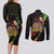 Legend Bob Couples Matching Long Sleeve Bodycon Dress and Long Sleeve Button Shirt One Love Heart Destiny