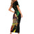 Legend Bob Family Matching Short Sleeve Bodycon Dress and Hawaiian Shirt One Love Heart Destiny LT05 - Wonder Print Shop