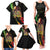 Legend Bob Family Matching Tank Maxi Dress and Hawaiian Shirt One Love Heart Destiny LT05 - Wonder Print Shop