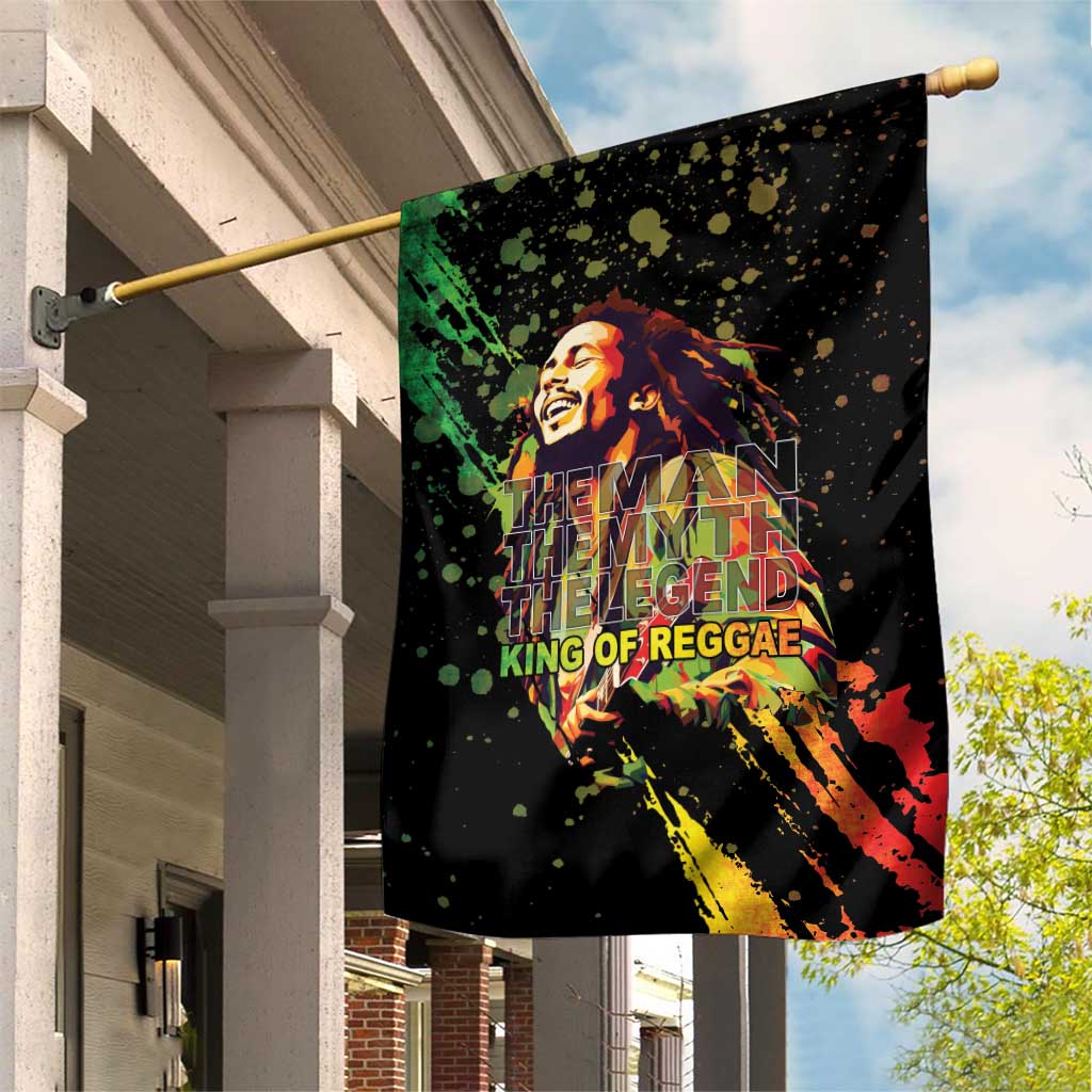 Legend Bob Garden Flag One Love Heart Destiny LT05 - Wonder Print Shop