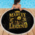 Reggae King Marley Beach Blanket Gold Lion